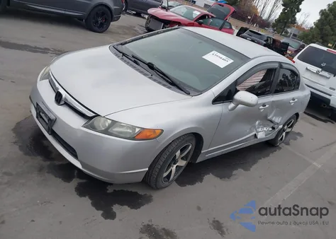 2008 Honda Civic Lx z USA, uszkodzony, nr VIN 2HGFA16538H326304